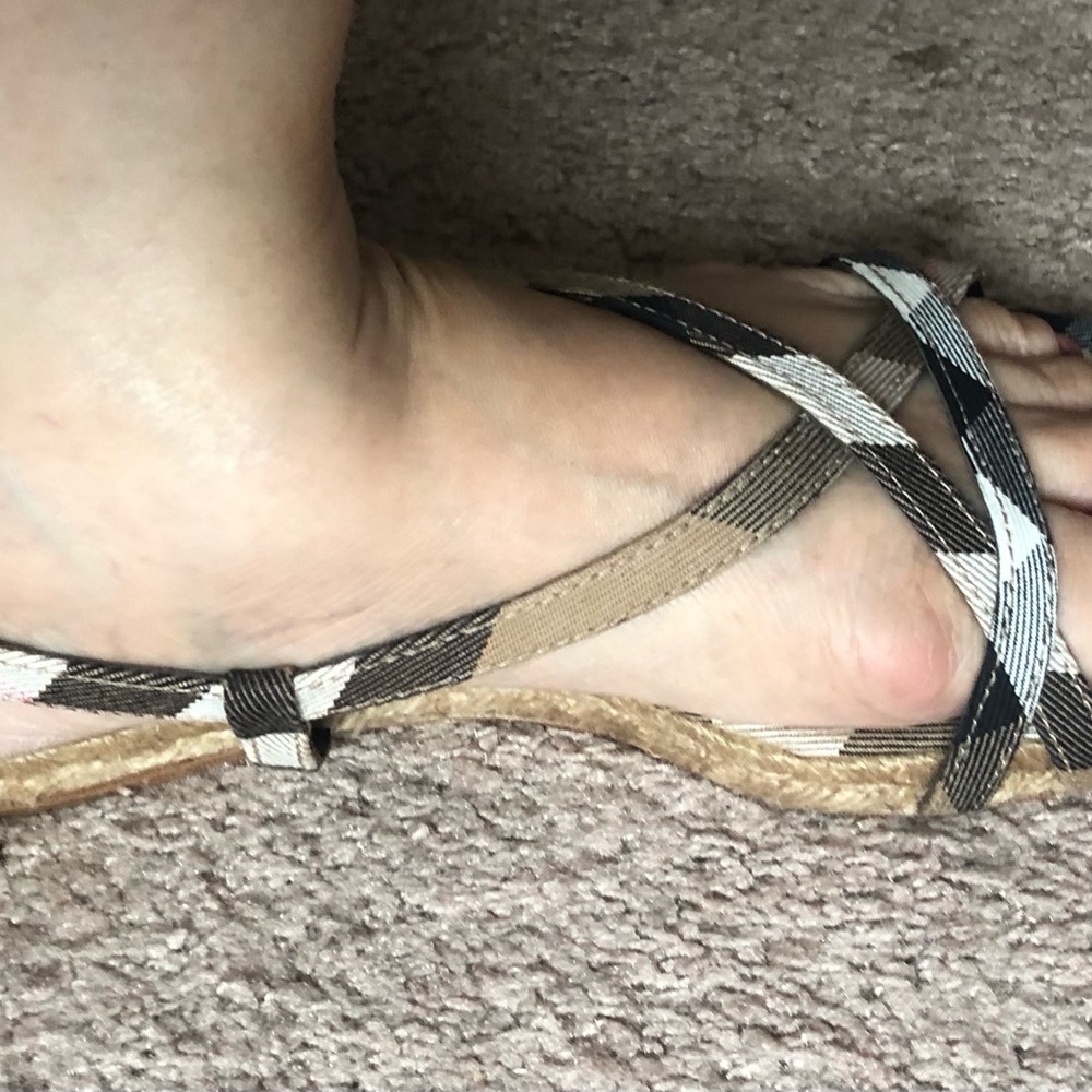 Authentic Burberry Pre-owned strapped espadrilles sandals - Picture 9 of 14